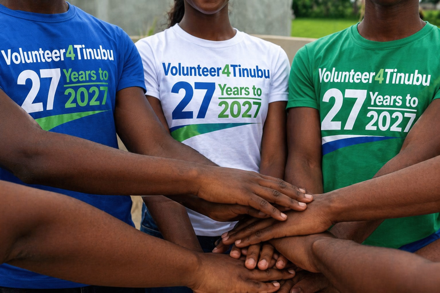 Volunteers in action